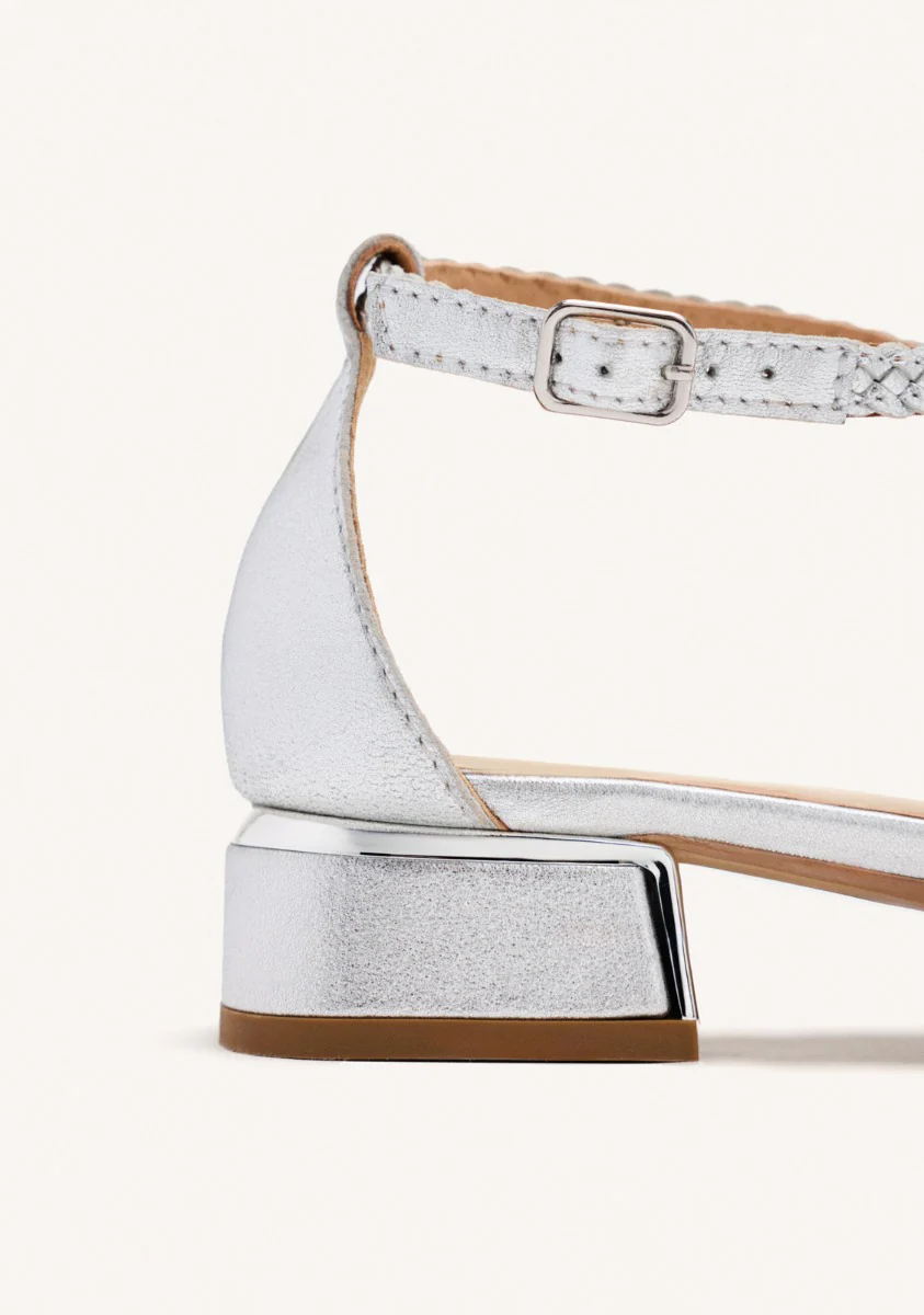 BRAIDED LEATHER BALLET FLATS BRILLION - Image 4