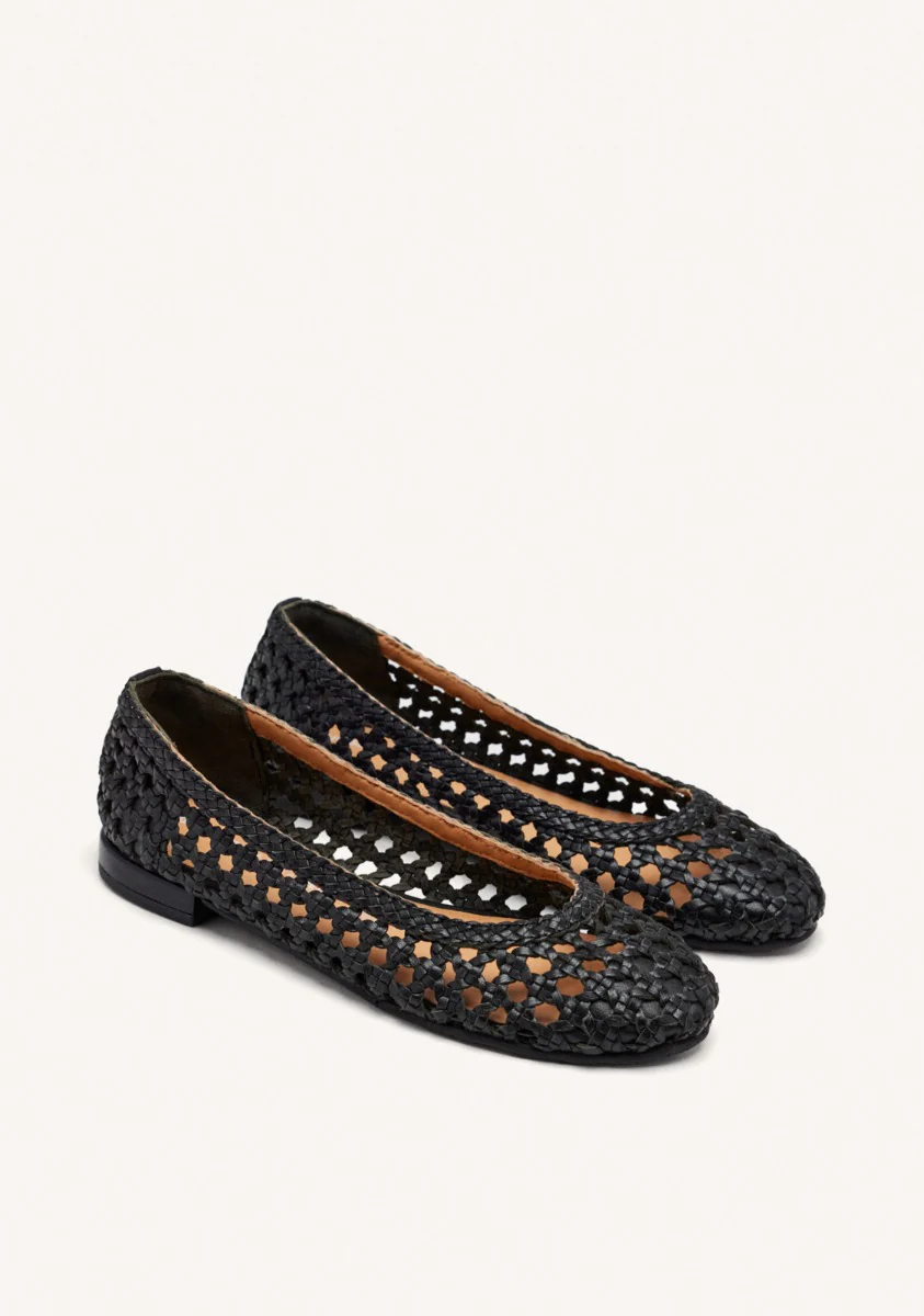 BRAIDED LEATHER BALLET FLATS LORAIN - Image 2