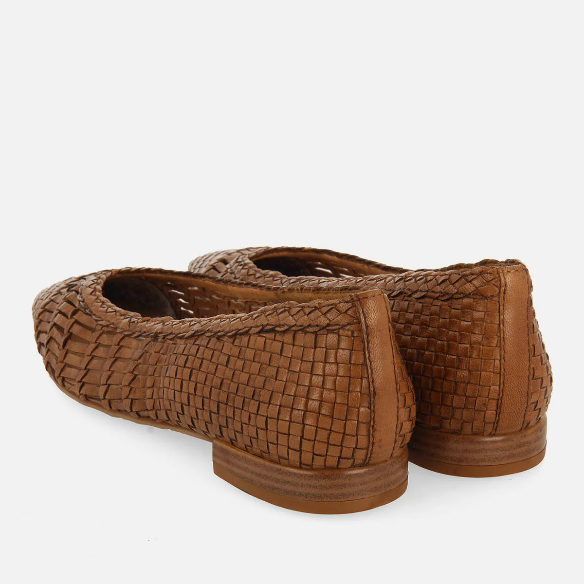 BRAIDED LEATHER BALLET FLATS MORIAH - Image 4
