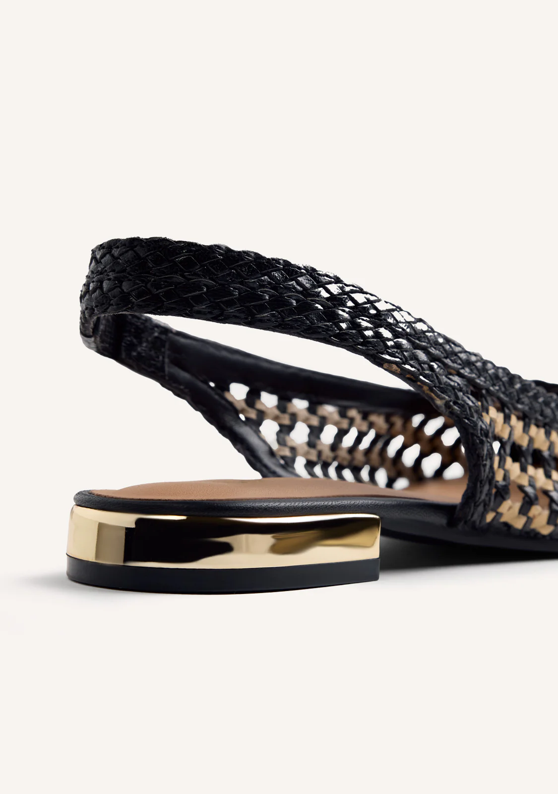 BRAIDED LEATHER BALLET FLATS WENDELL - Image 4