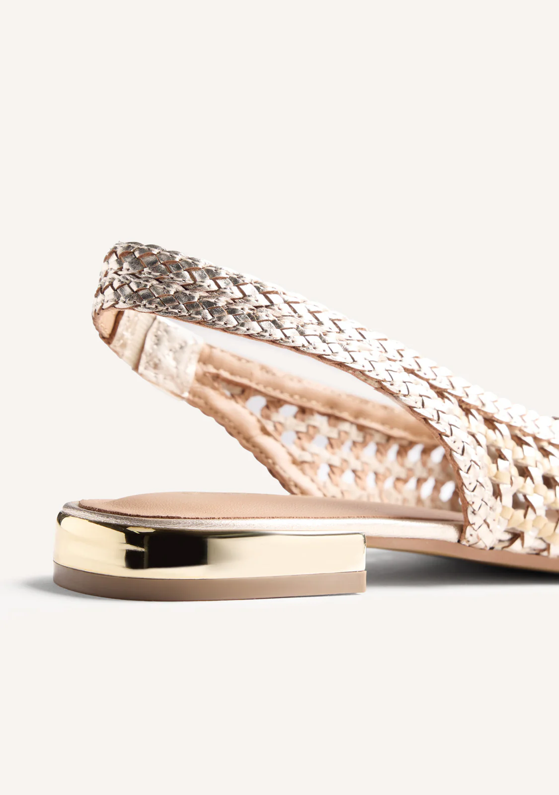 BRAIDED LEATHER BALLET FLATS WENDELL - Image 4