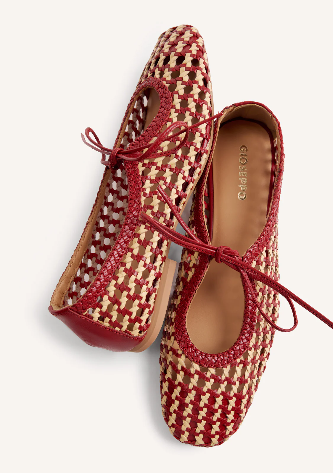 BRAIDED LEATHER BALLET FLATS WORDEN - Image 4