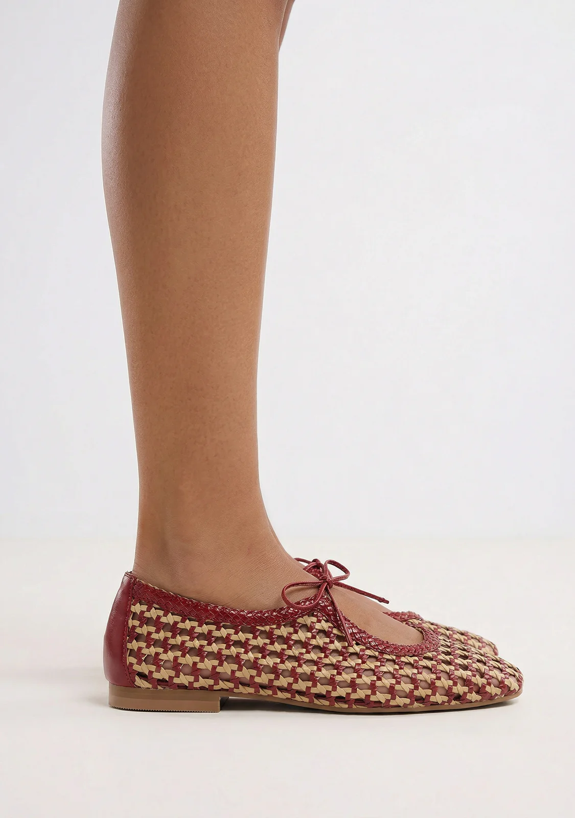 BRAIDED LEATHER BALLET FLATS WORDEN - Image 5