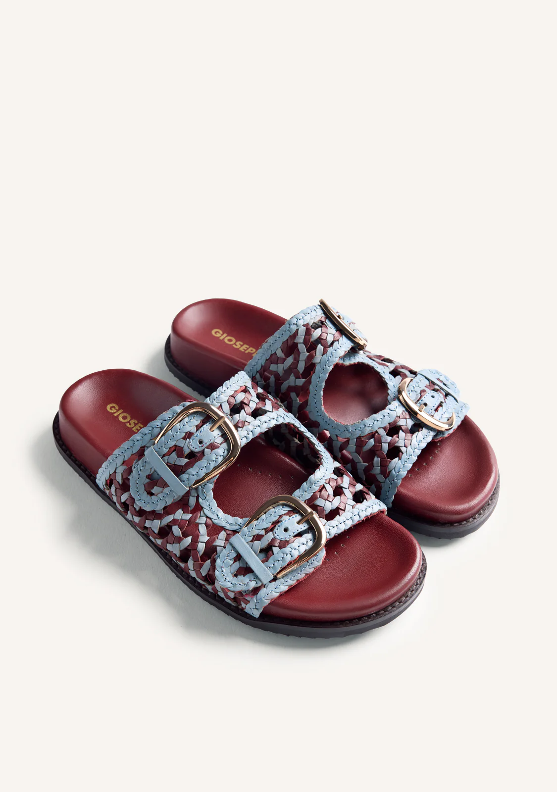 BRAIDED LEATHER BIO SANDALS KONGWA - Image 2
