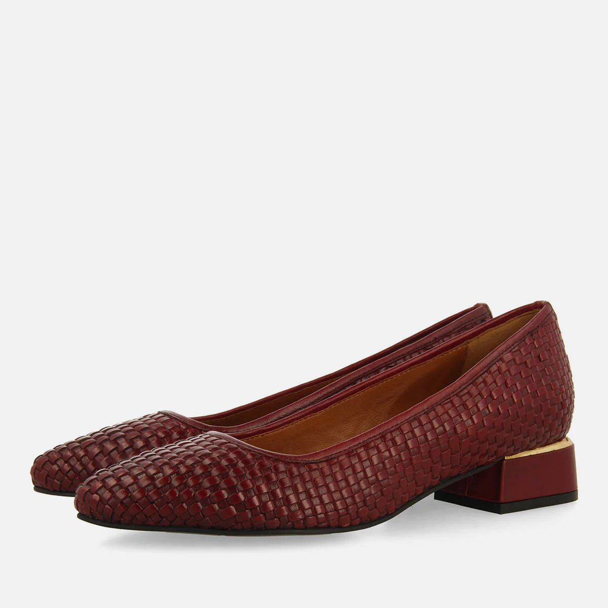 BRAIDED LEATHER COURT SHOES BY KOMADI - Image 2