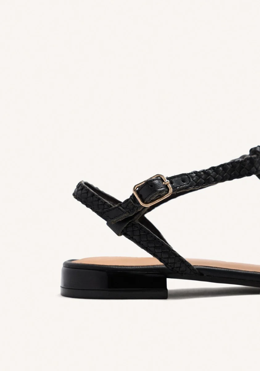 BRAIDED LEATHER CRAB SANDALS DIGHTON - Image 3