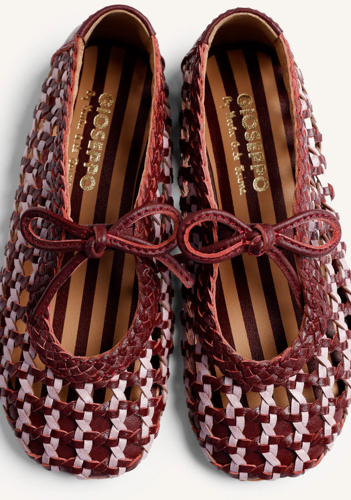 BRAIDED LEATHER BALLET FLATS BY MARÍA G. DE JAIME - Image 6