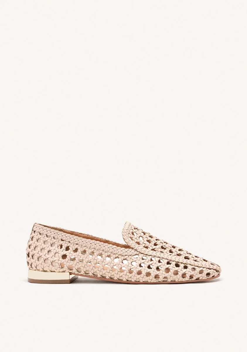 BRAIDED LEATHER LOAFERS GILEAD