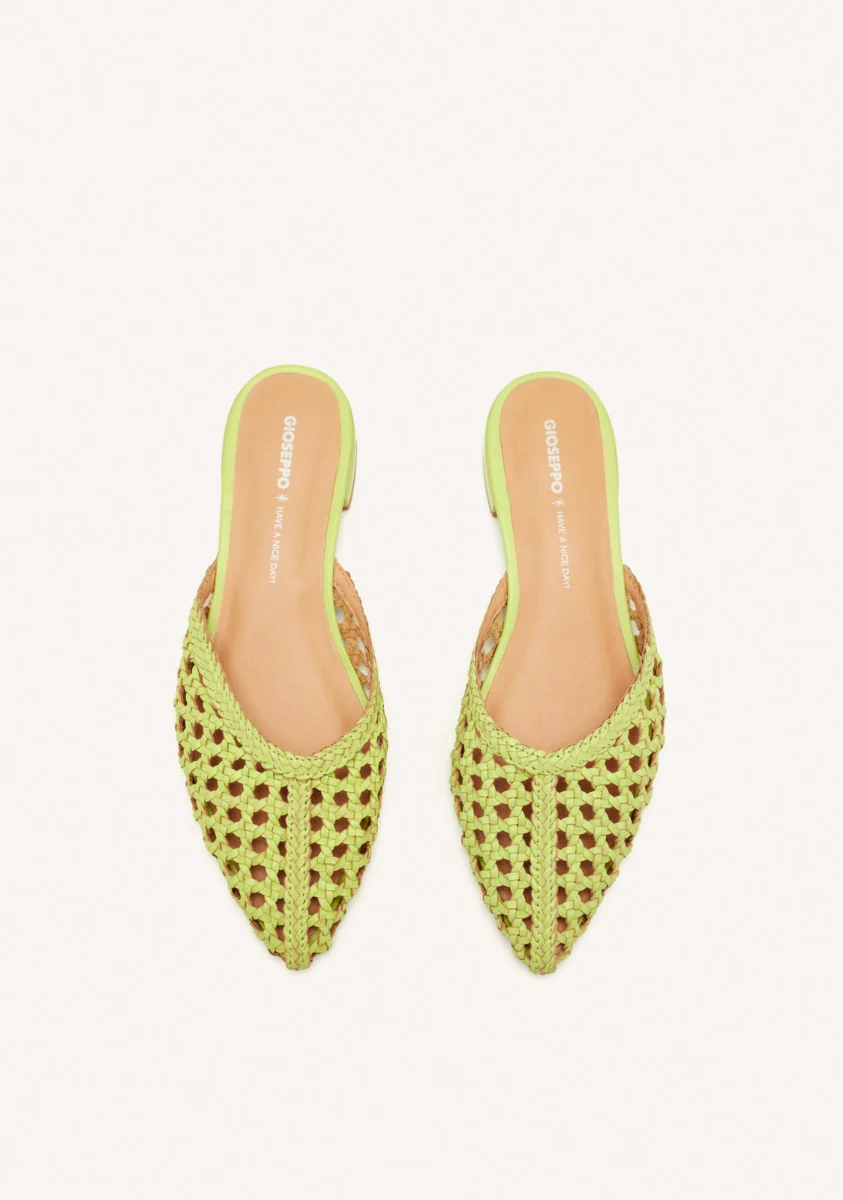 BRAIDED LEATHER MULES ANTRIM - Image 4