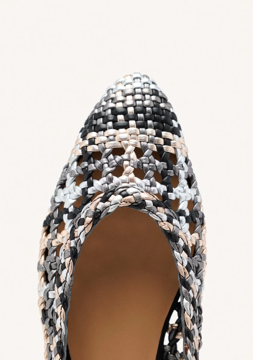 BRAIDED LEATHER MULES COLBY - Image 4