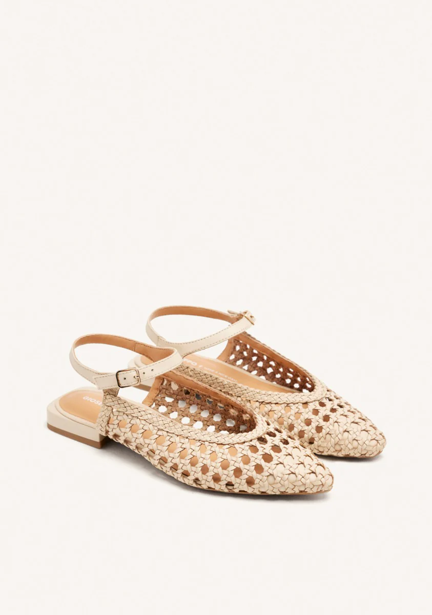 BRAIDED LEATHER MULES DEBLOIS - Image 2