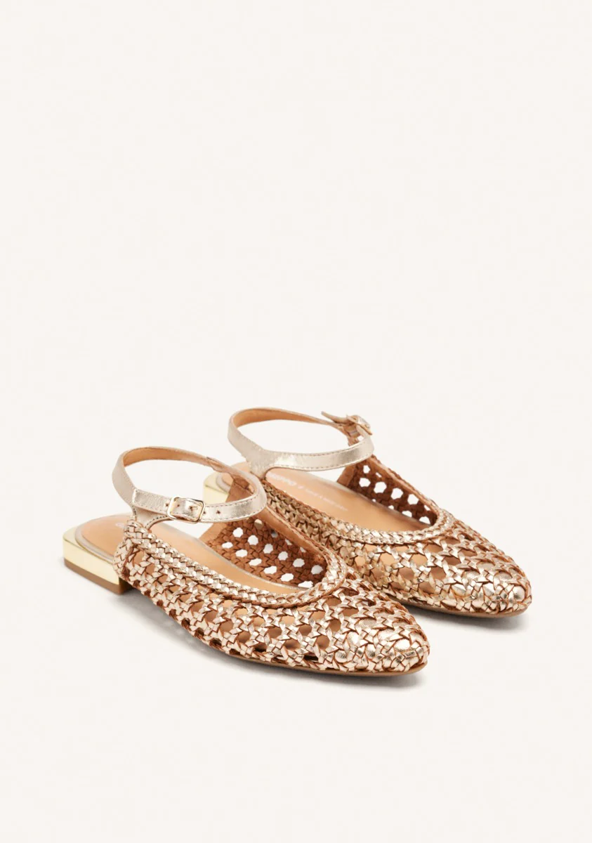 BRAIDED LEATHER MULES DEBLOIS - Image 2