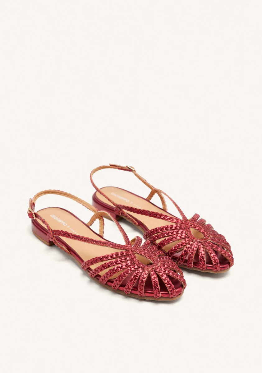 BRAIDED LEATHER MULES HINGHAM - Image 2