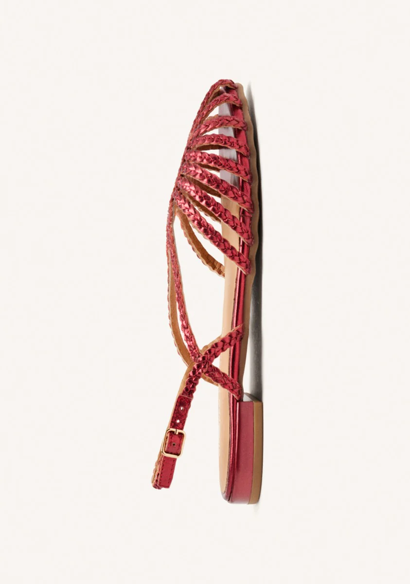 BRAIDED LEATHER MULES HINGHAM - Image 4