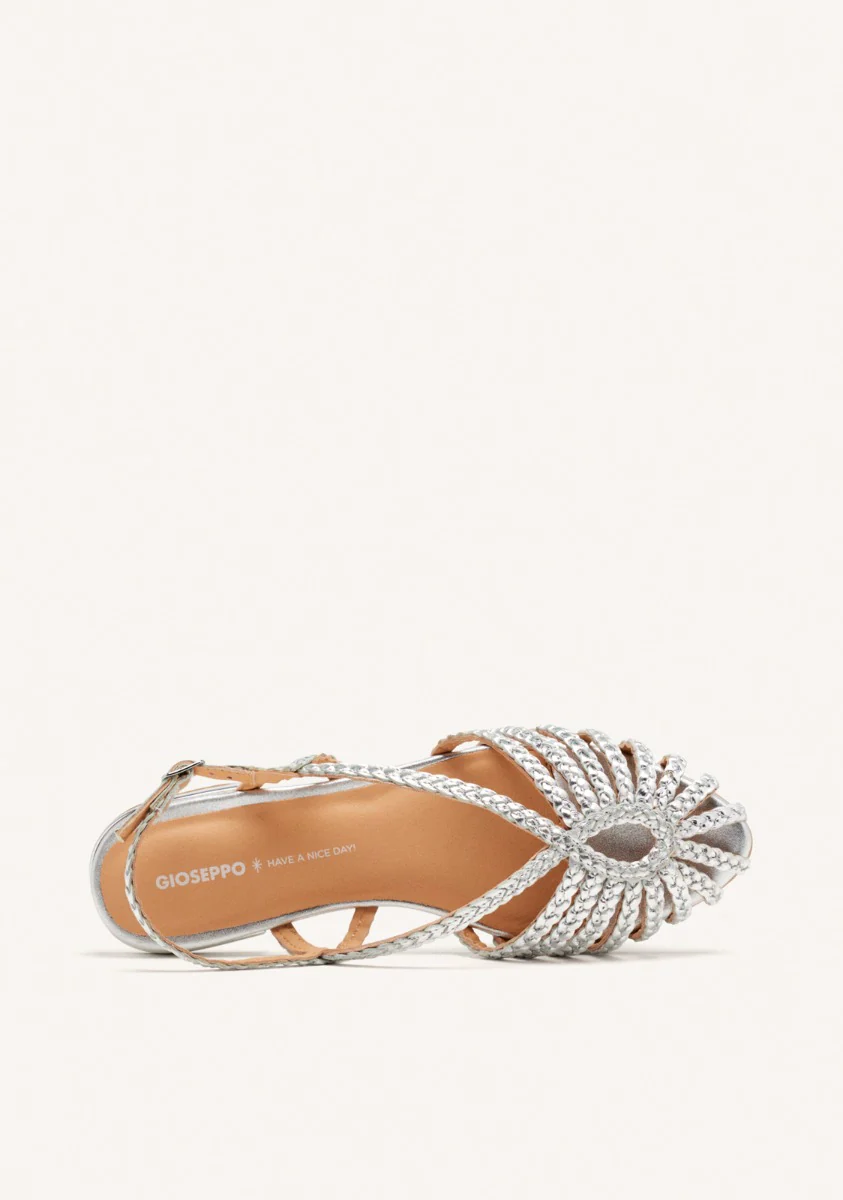 BRAIDED LEATHER MULES HINGHAM