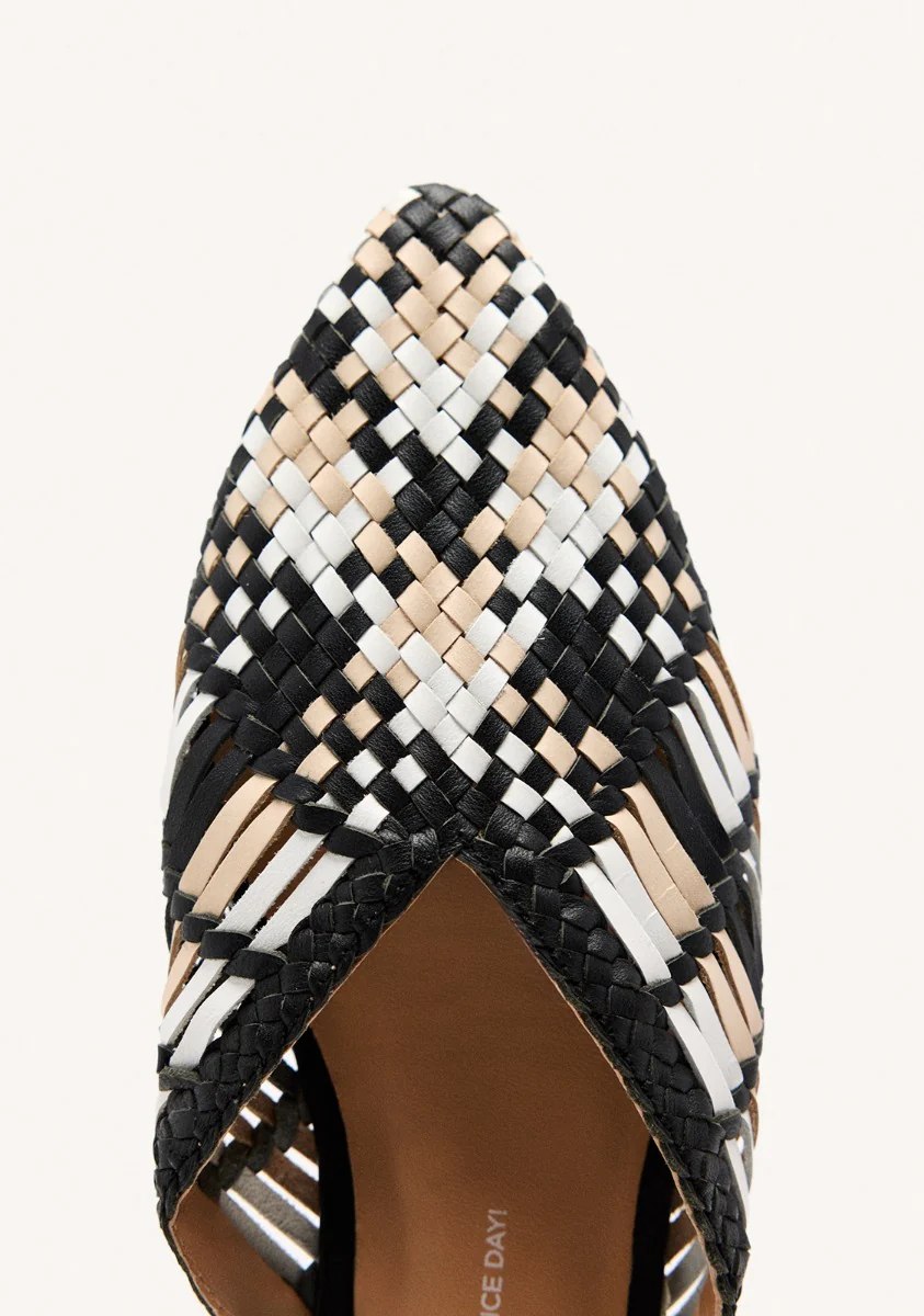 BRAIDED LEATHER MULES LAGRANGE - Image 3