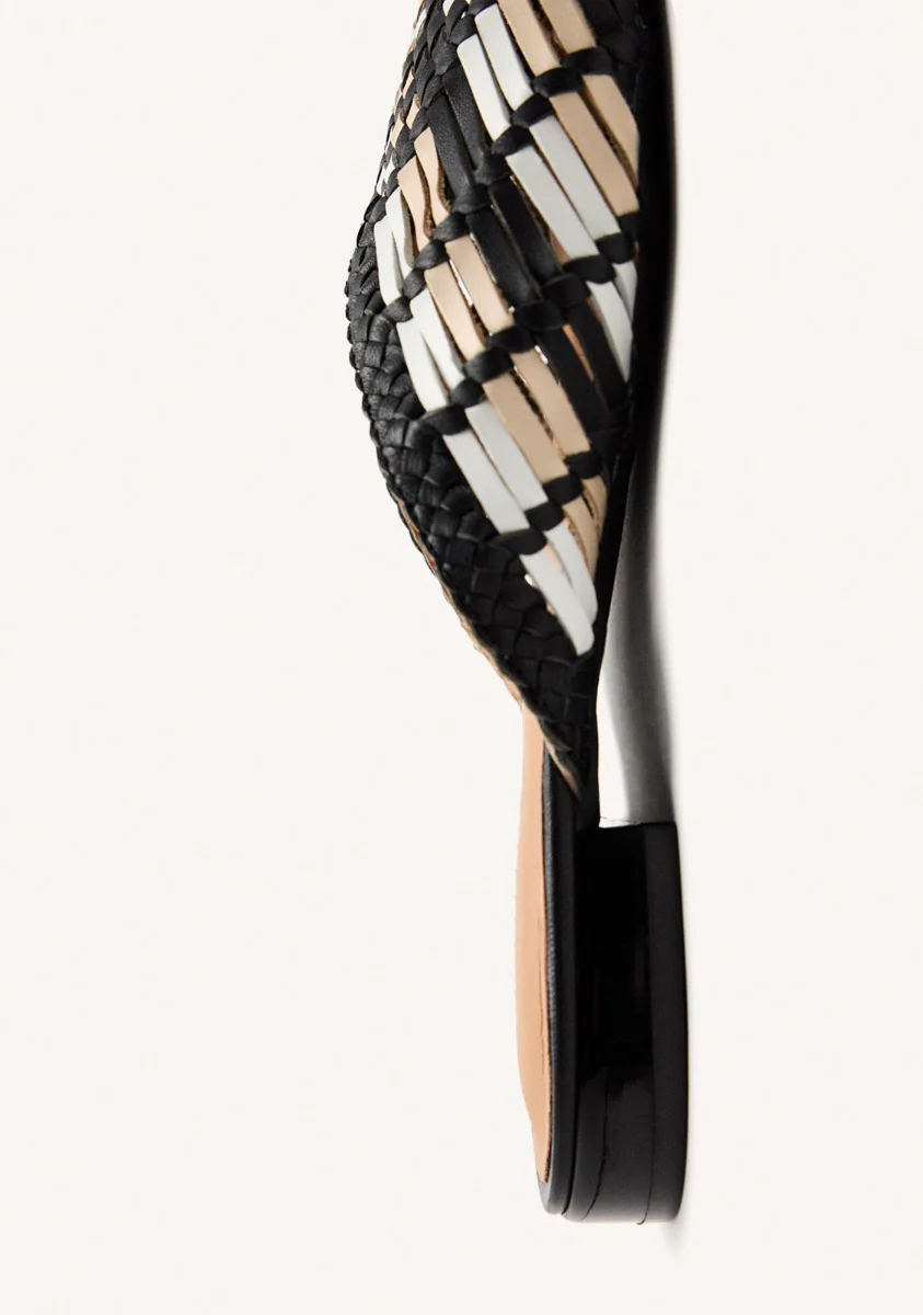 BRAIDED LEATHER MULES LAGRANGE - Image 4