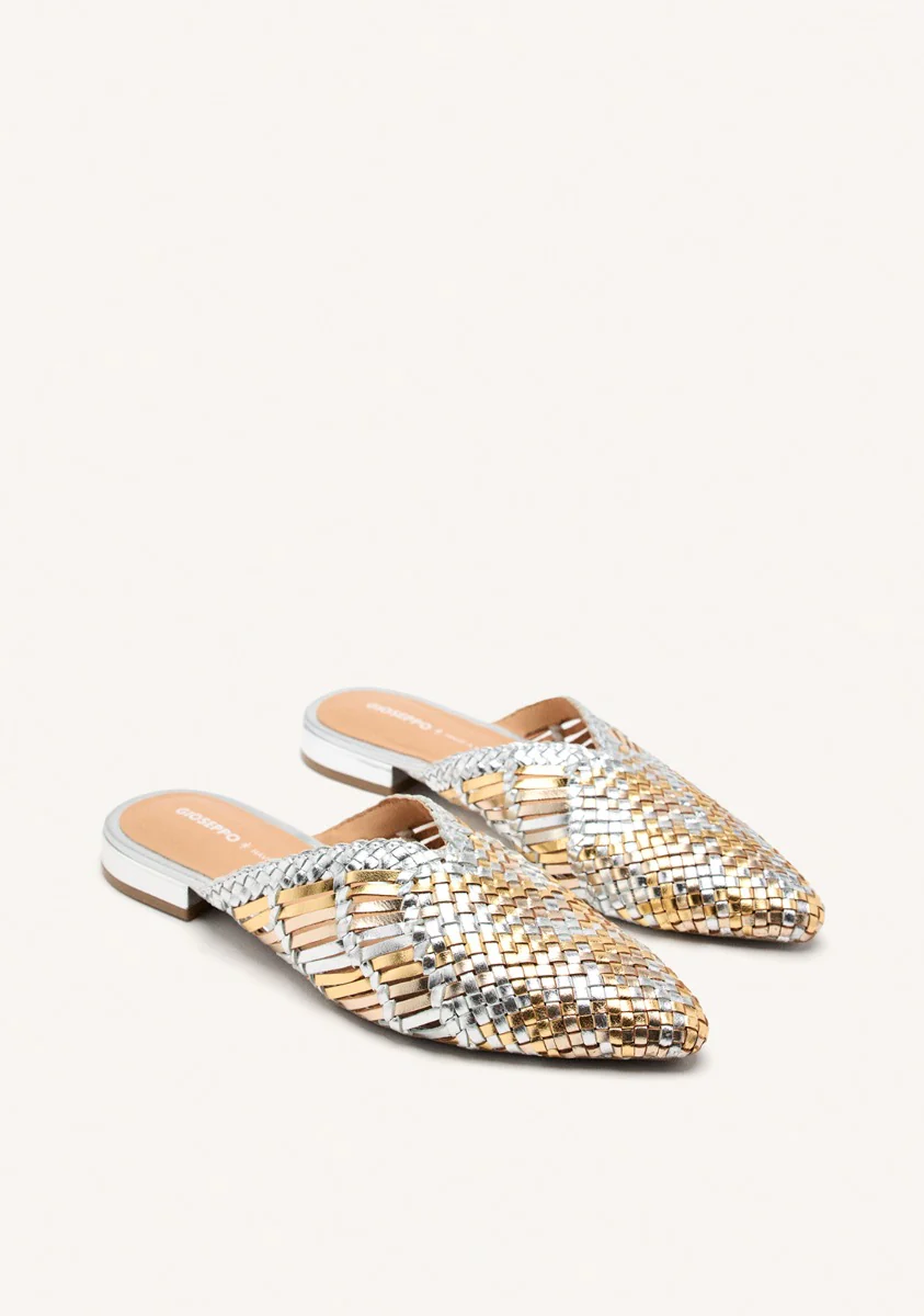 BRAIDED LEATHER MULES LAGRANGE - Image 2