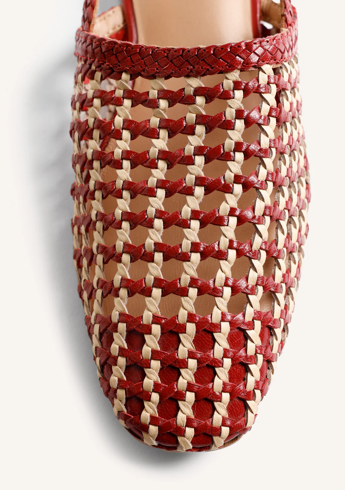 BRAIDED LEATHER MULES WATKINS - Image 3