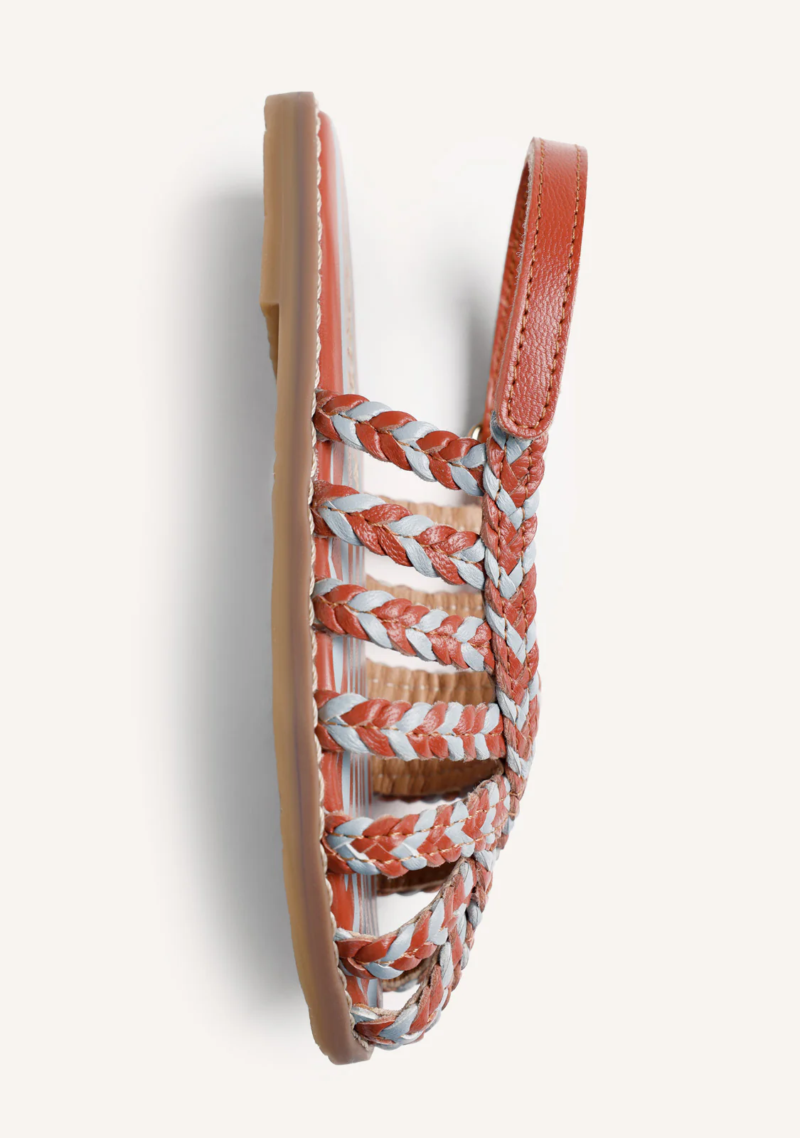 BRAIDED LEATHER SANDALS BY MARÍA G. DE JAIME - Image 5