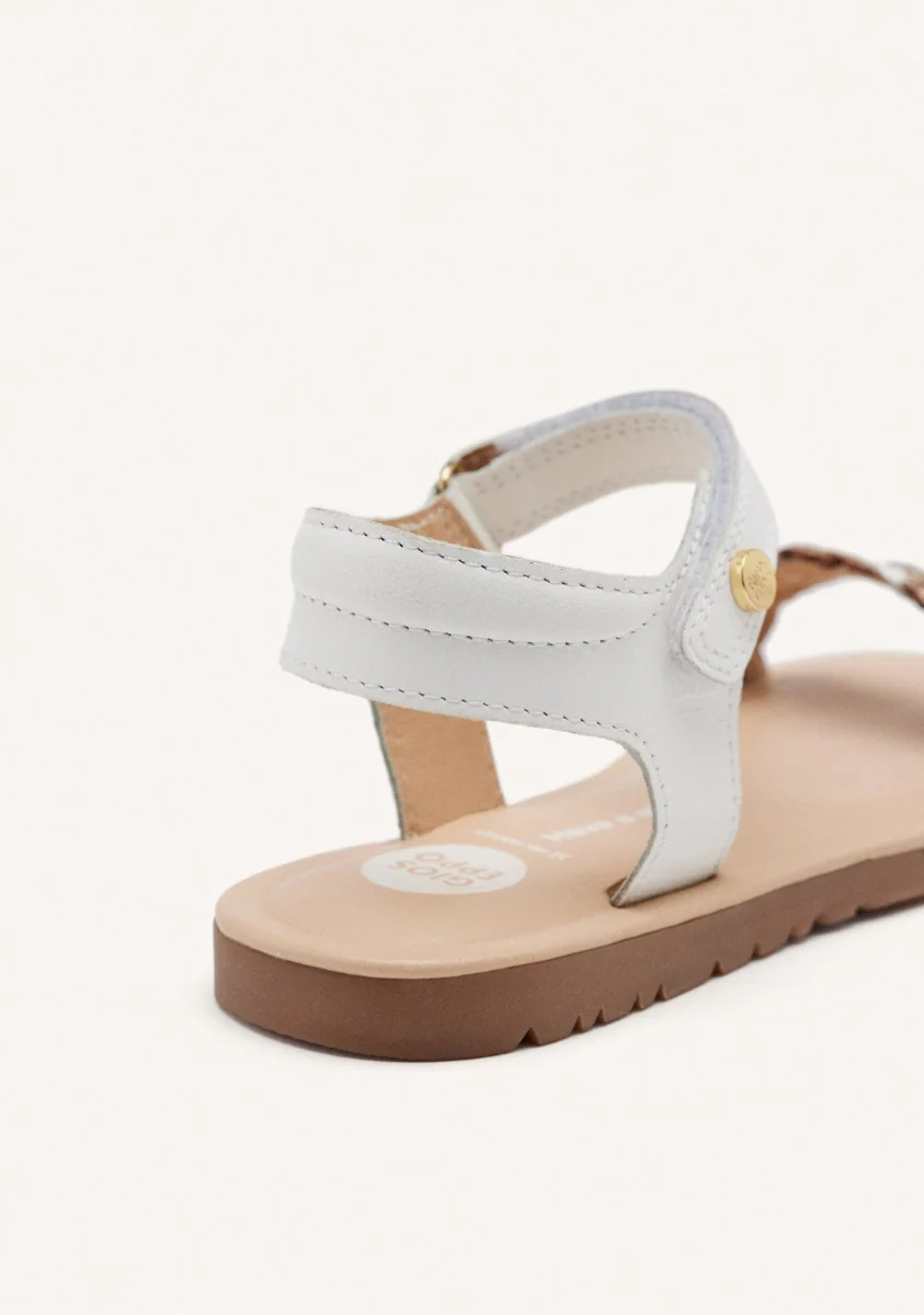 BRAIDED LEATHER SANDALS LEMINGTON - Image 4