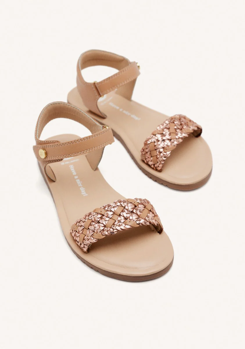 BRAIDED LEATHER SANDALS LEMINGTON - Image 2