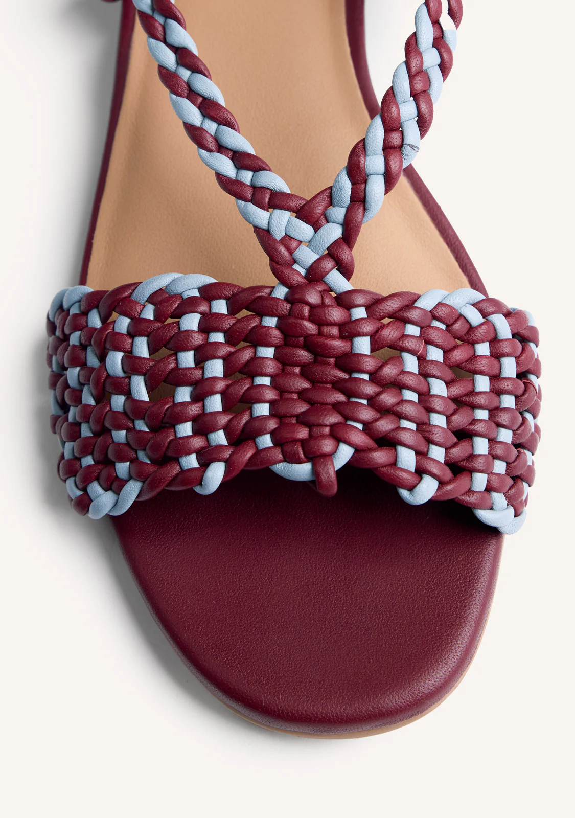 BRAIDED LEATHER SANDALS LODWAR - Image 3