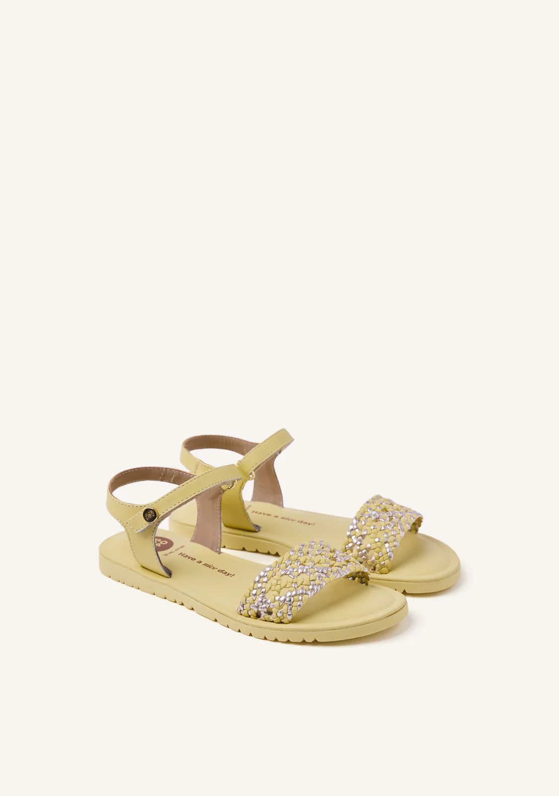 BRAIDED LEATHER SANDALS MAHIU - Image 2