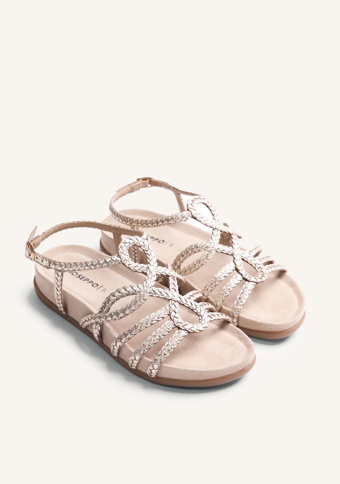 BRAIDED LEATHER SANDALS MARIGAT - Image 2