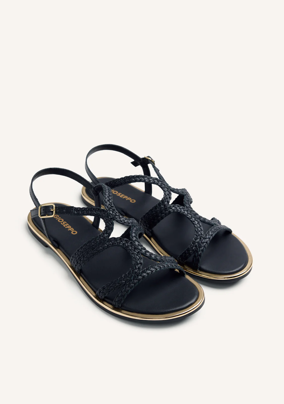 BRAIDED LEATHER SANDALS NEKUBU - Image 2