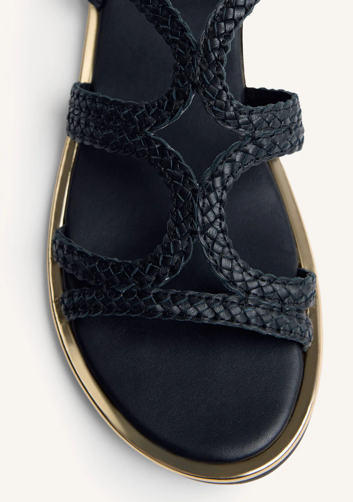 BRAIDED LEATHER SANDALS NEKUBU - Image 3