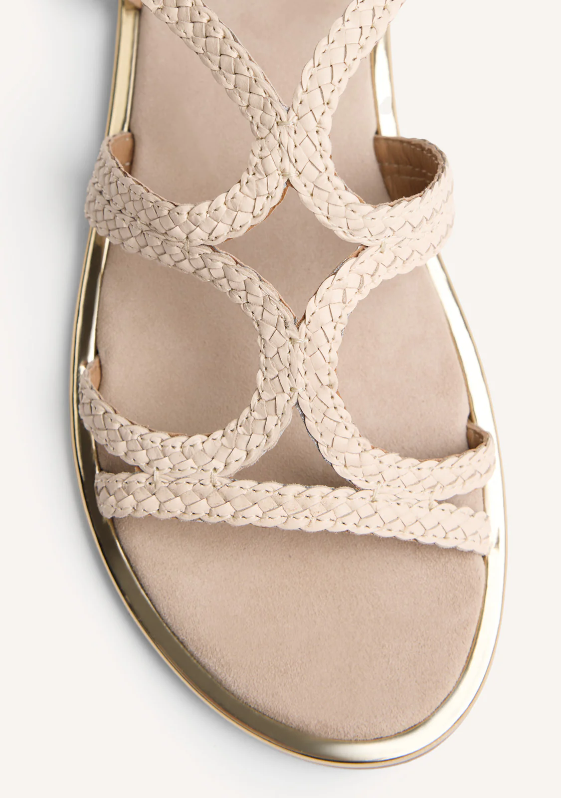 BRAIDED LEATHER SANDALS NEKUBU - Image 3