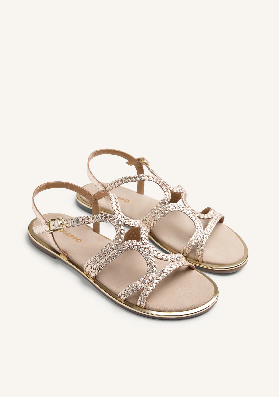 BRAIDED LEATHER SANDALS NEKUBU - Image 2