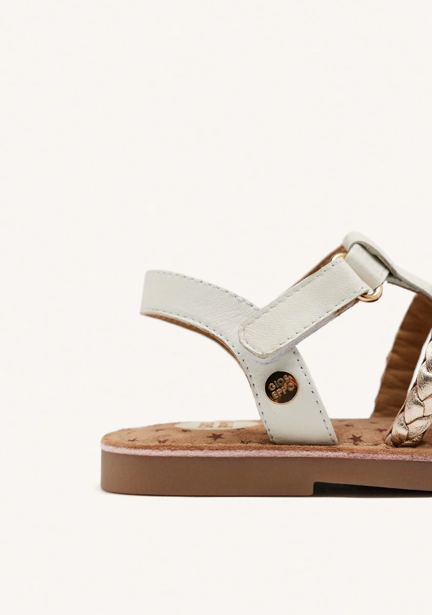BRAIDED LEATHER SANDALS POYSIPPI - Image 3