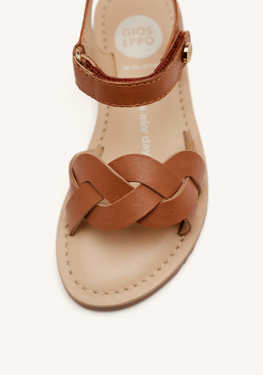 BRAIDED LEATHER SANDALS ROWLEY - Image 4