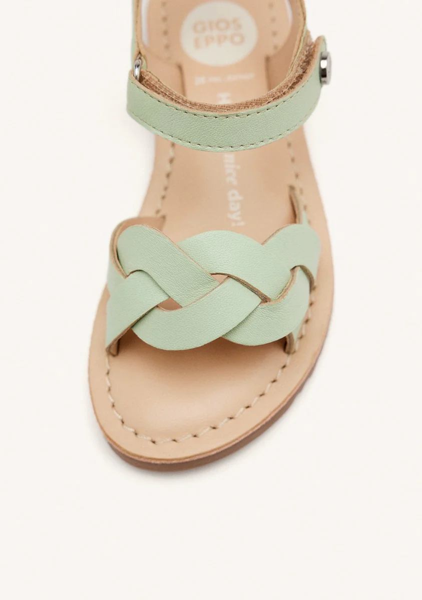 BRAIDED LEATHER SANDALS ROWLEY - Image 4