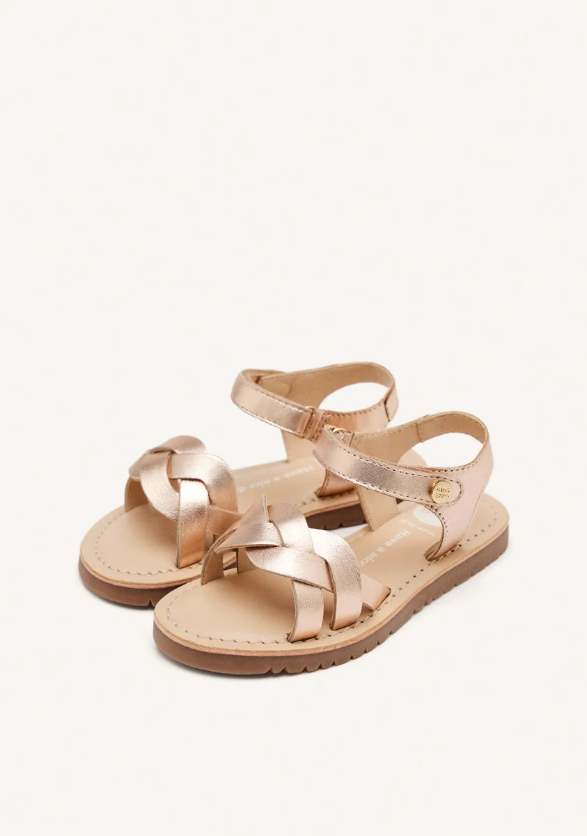 BRAIDED LEATHER SANDALS ROWLEY - Image 2