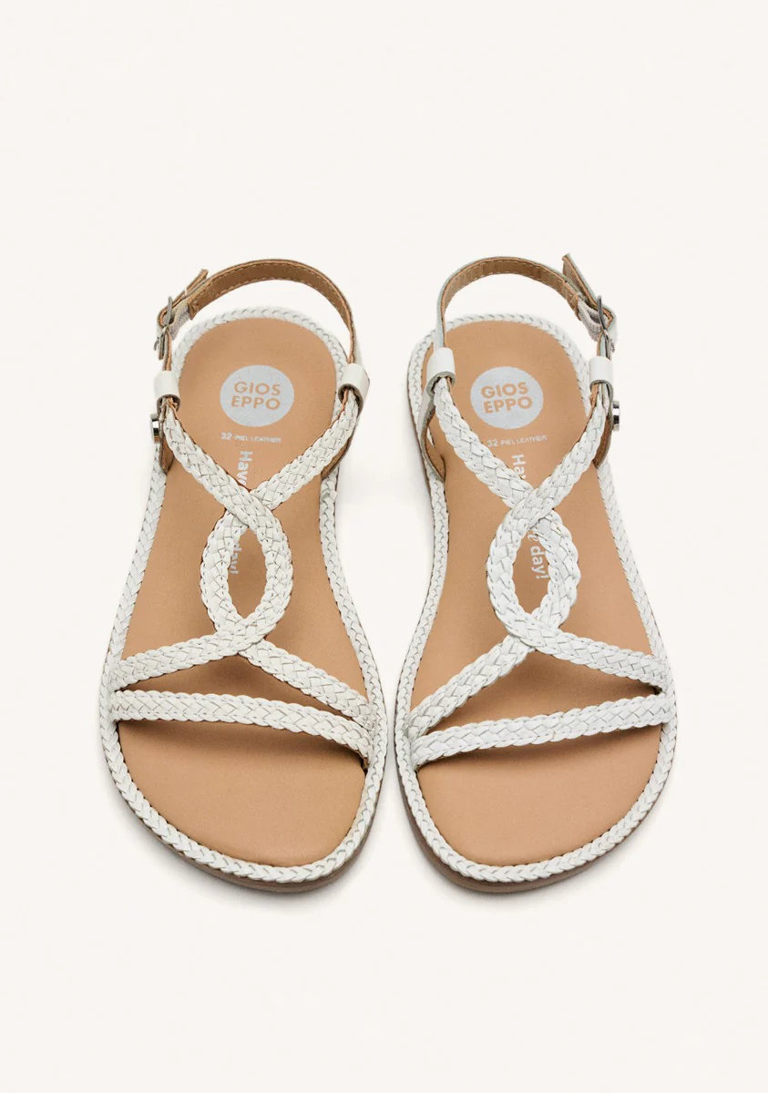 BRAIDED LEATHER SANDALS SUFFIELD - Image 2