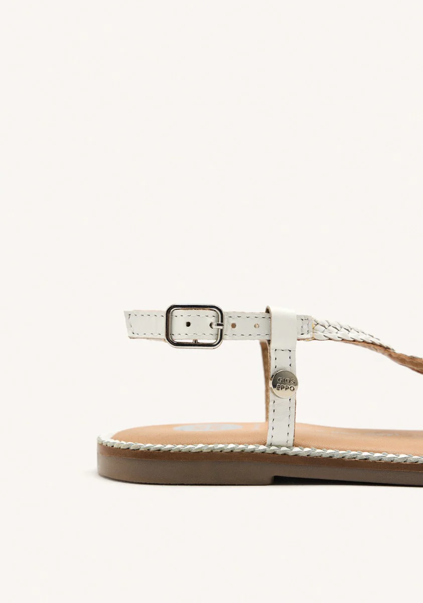 BRAIDED LEATHER SANDALS SUFFIELD - Image 3