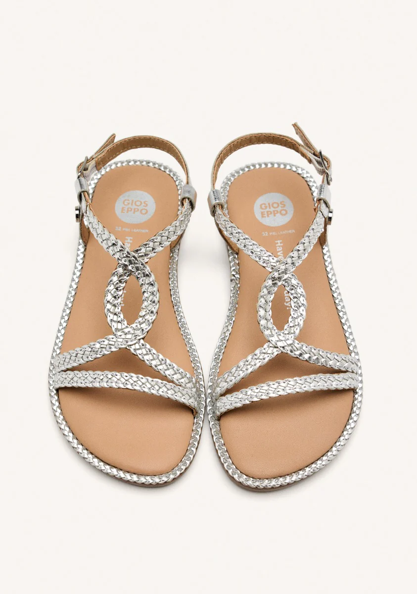 BRAIDED LEATHER SANDALS SUFFIELD - Image 2