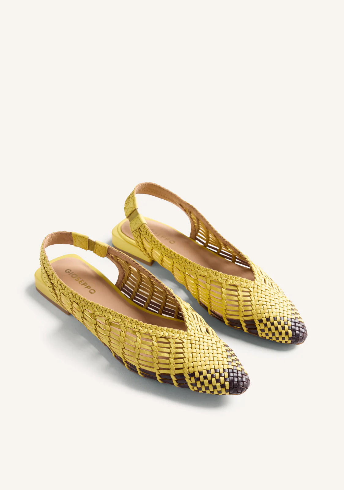 BRAIDED LEATHER SLINGBACK BALLET FLATS MAGARINI - Image 2