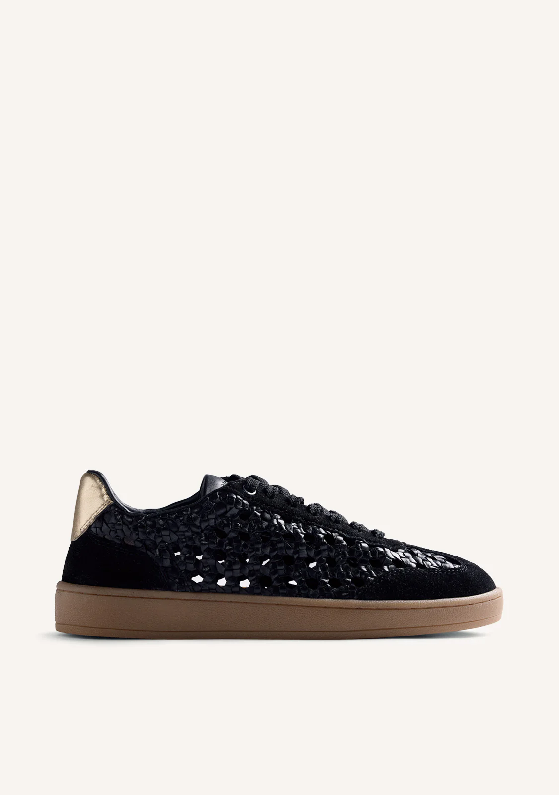 BRAIDED LEATHER SNEAKERS IJEBU