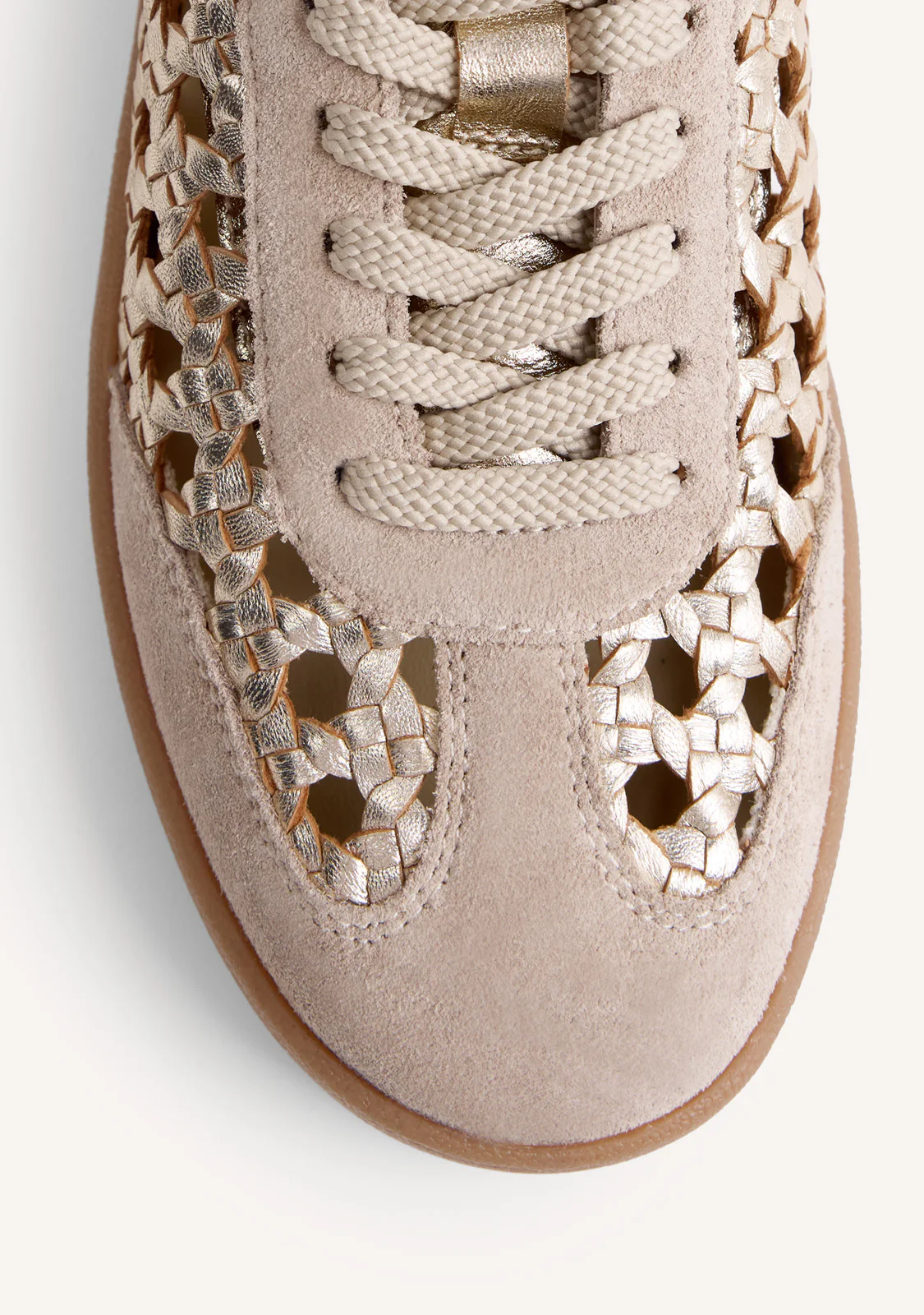 BRAIDED LEATHER SNEAKERS IJEBU - Image 3