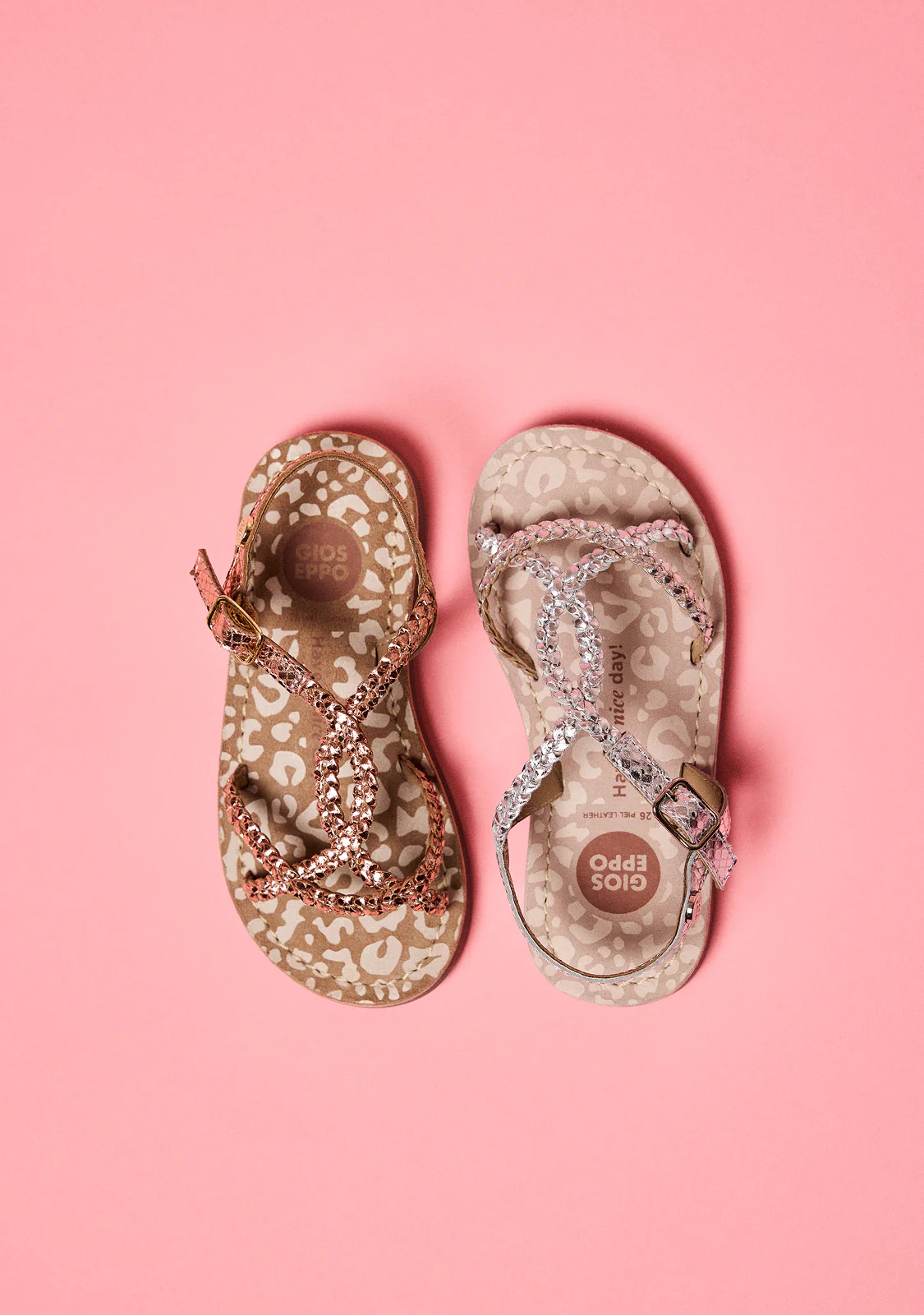 BRAIDED SHINY LEATHER SANDALS BODEN - Image 6