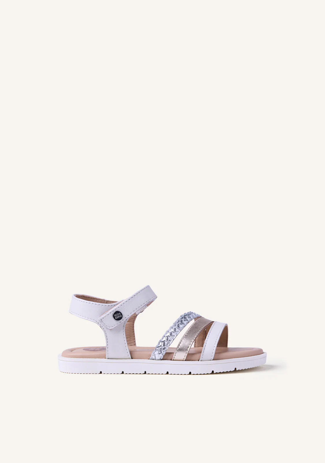 BRAIDED SHINY LEATHER SANDALS BUKOBA