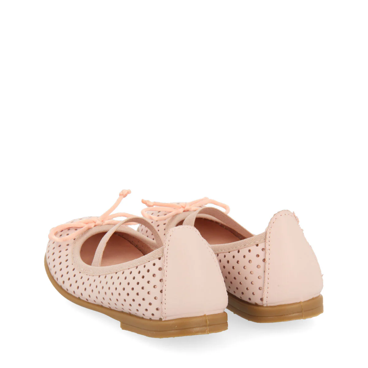 Brannay girlsink leather ballet flats - Image 4