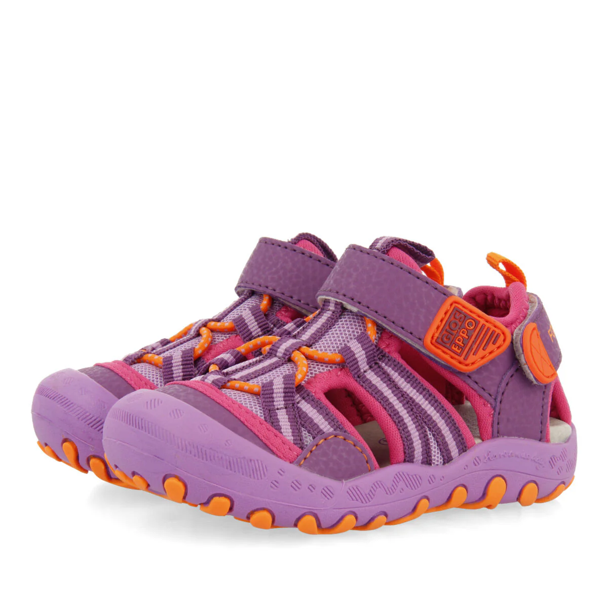 Bremur girls lilac sports sandals - Image 2