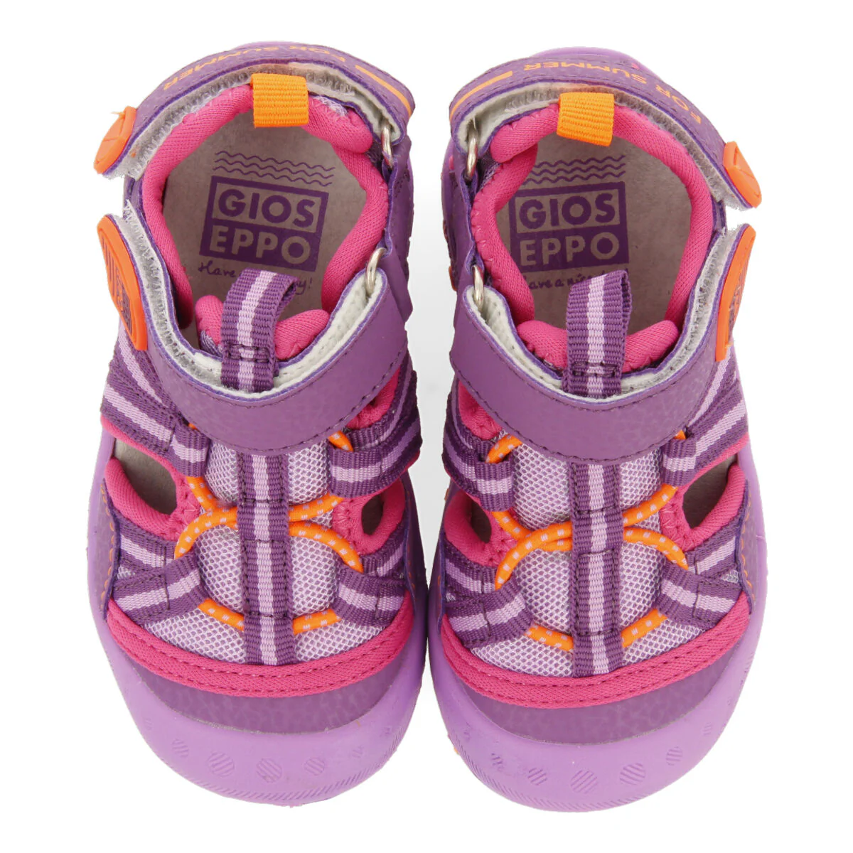 Bremur girls lilac sports sandals - Image 3
