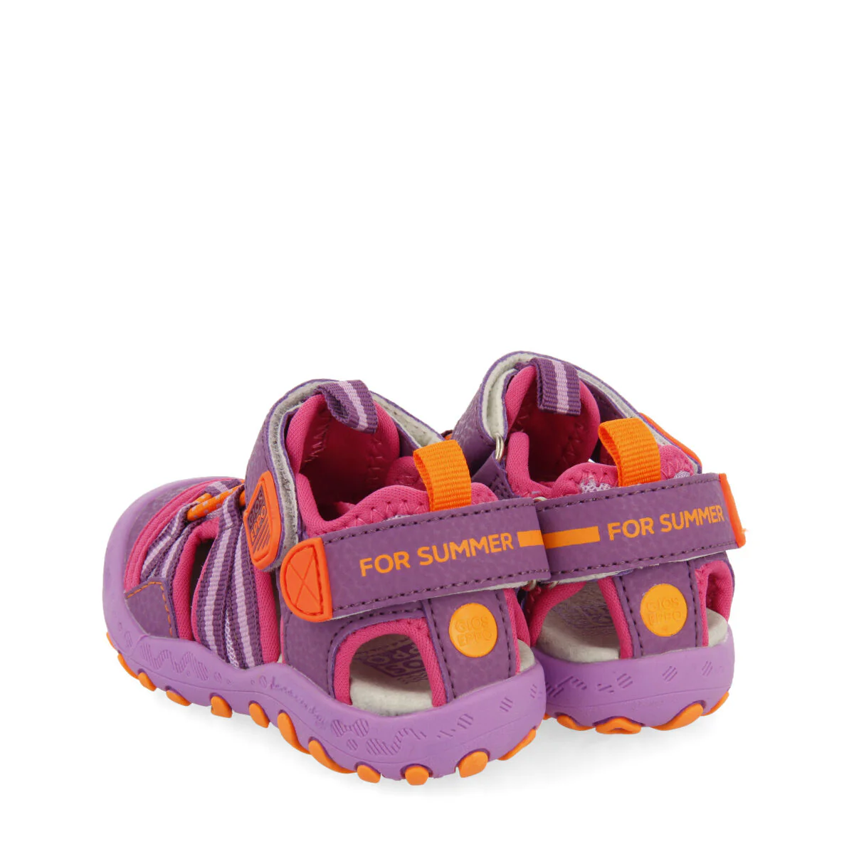 Bremur girls lilac sports sandals - Image 4