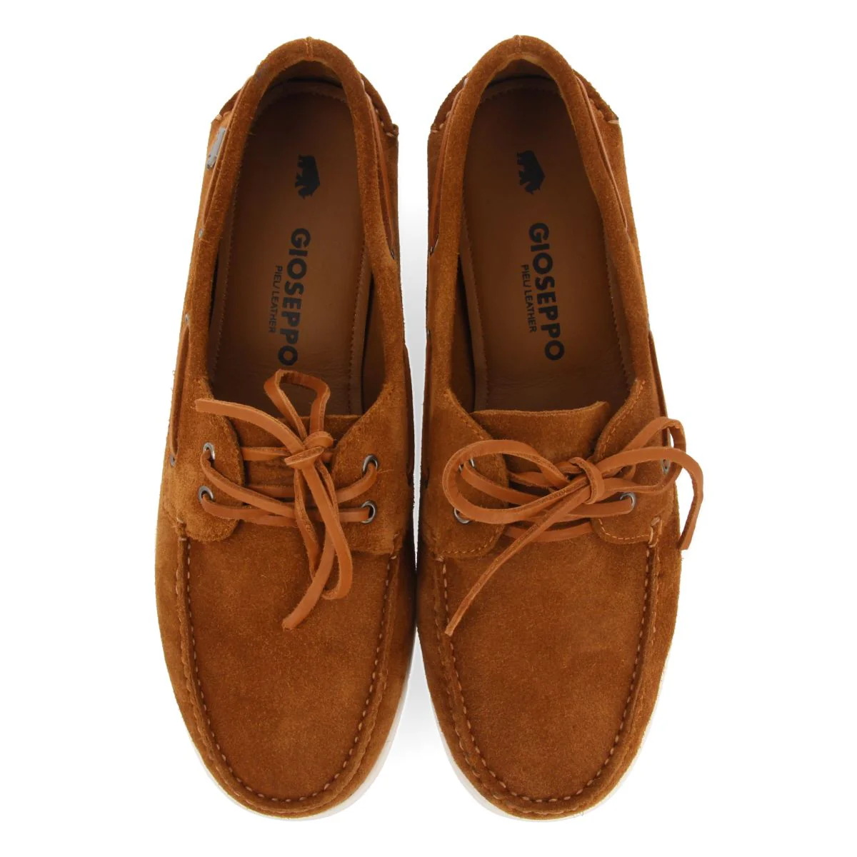 BROWN LEATHER MOCCASINS NÁUTICOS STYLE FOR MEN TRUNO - Image 4